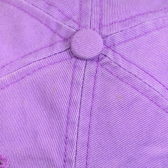 St. Francis Baseball Hat Womens OSFA Purple Adjustable Strapback Cap - Picture 9 of 15